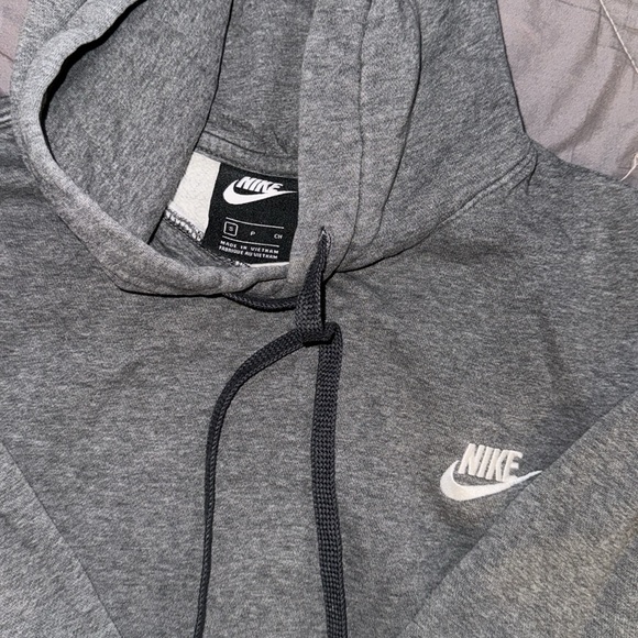 NIKE GREY HOODIE - Picture 3 of 4